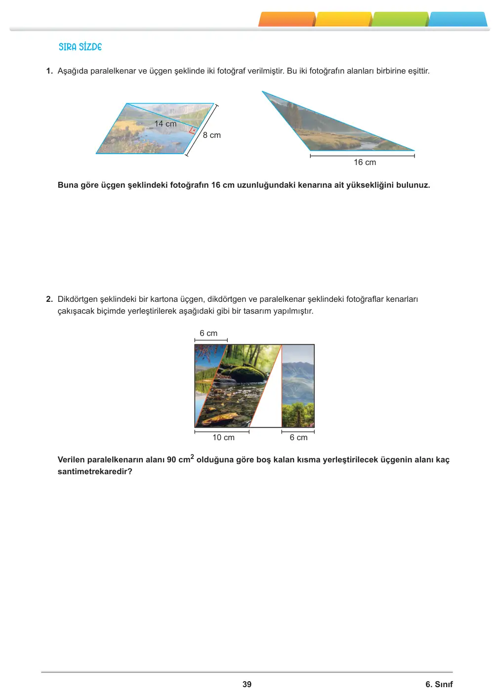 6. Sınıf Matematik Öğrenme Etkinlikleri Seti 2 (2025-2026) sayfa 41