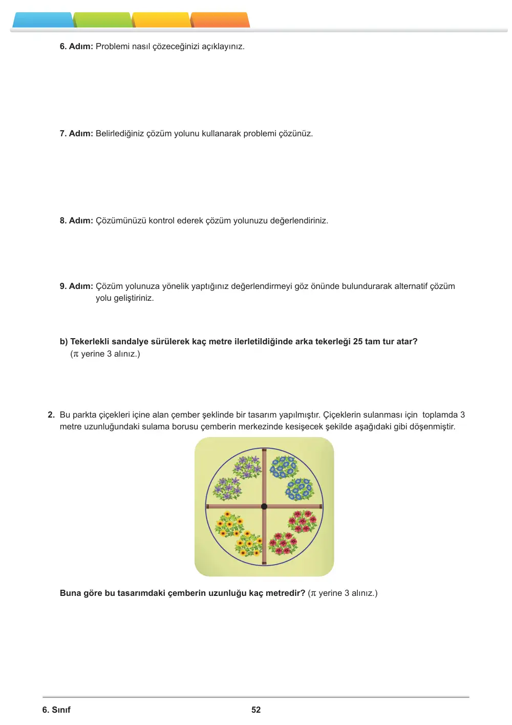 6. Sınıf Matematik Öğrenme Etkinlikleri Seti 2 (2025-2026) sayfa 54