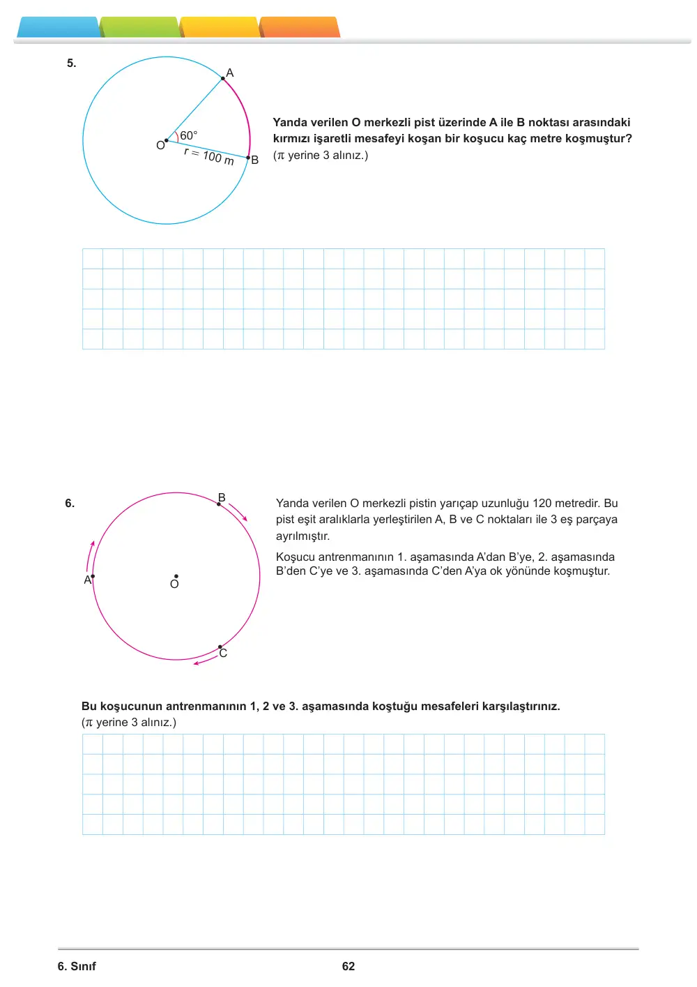 6. Sınıf Matematik Öğrenme Etkinlikleri Seti 2 (2025-2026) sayfa 64