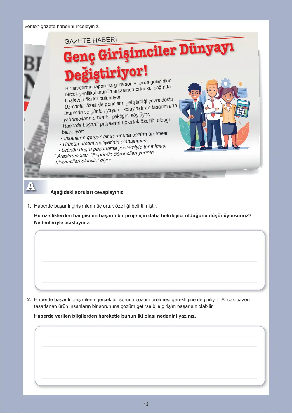 6. Sınıf Sosyal Bilgiler Öğrenme Etkinlikleri Seti 2 (2025-2026) sayfa 15