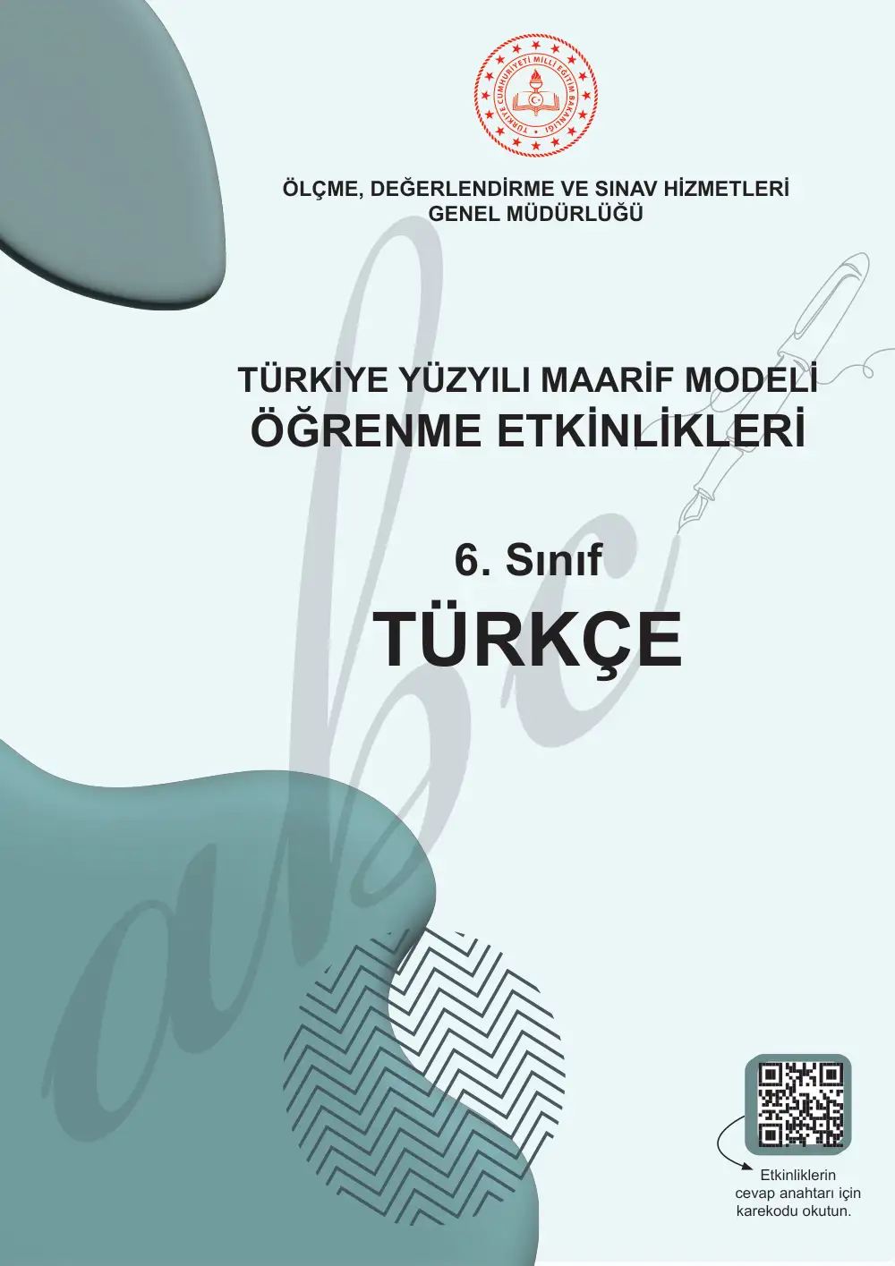 6. Sınıf Türkçe Öğrenme Etkinlikleri Seti 1 (2025-2026)