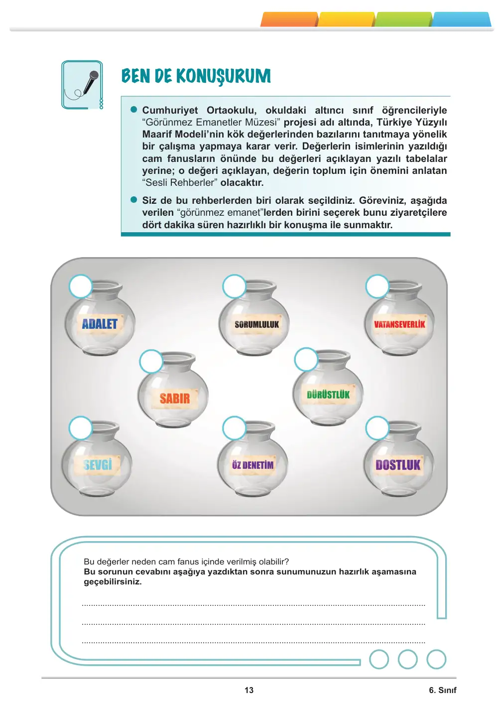 6. Sınıf Türkçe Öğrenme Etkinlikleri Seti 1 (2025-2026) sayfa 15