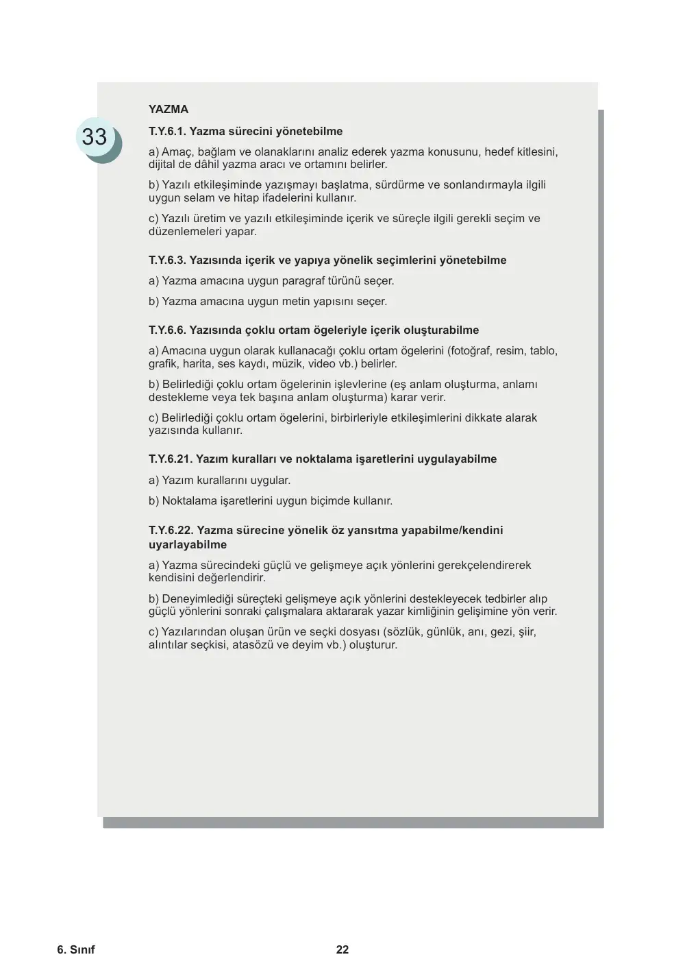 6. Sınıf Türkçe Öğrenme Etkinlikleri Seti 1 (2025-2026) sayfa 24