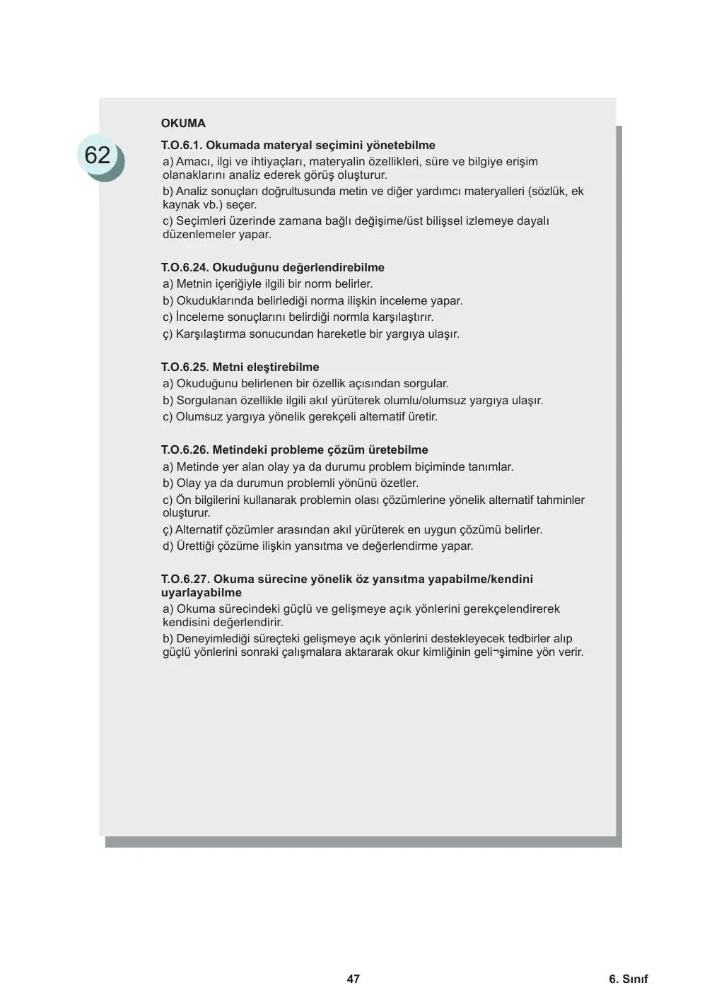 6. Sınıf Türkçe Öğrenme Etkinlikleri Seti 2 (2025-2026) cevap anahtarı sayfa 49