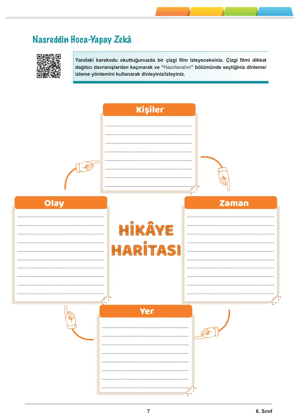 6. Sınıf Türkçe Öğrenme Etkinlikleri Seti 2 (2025-2026) sayfa 9