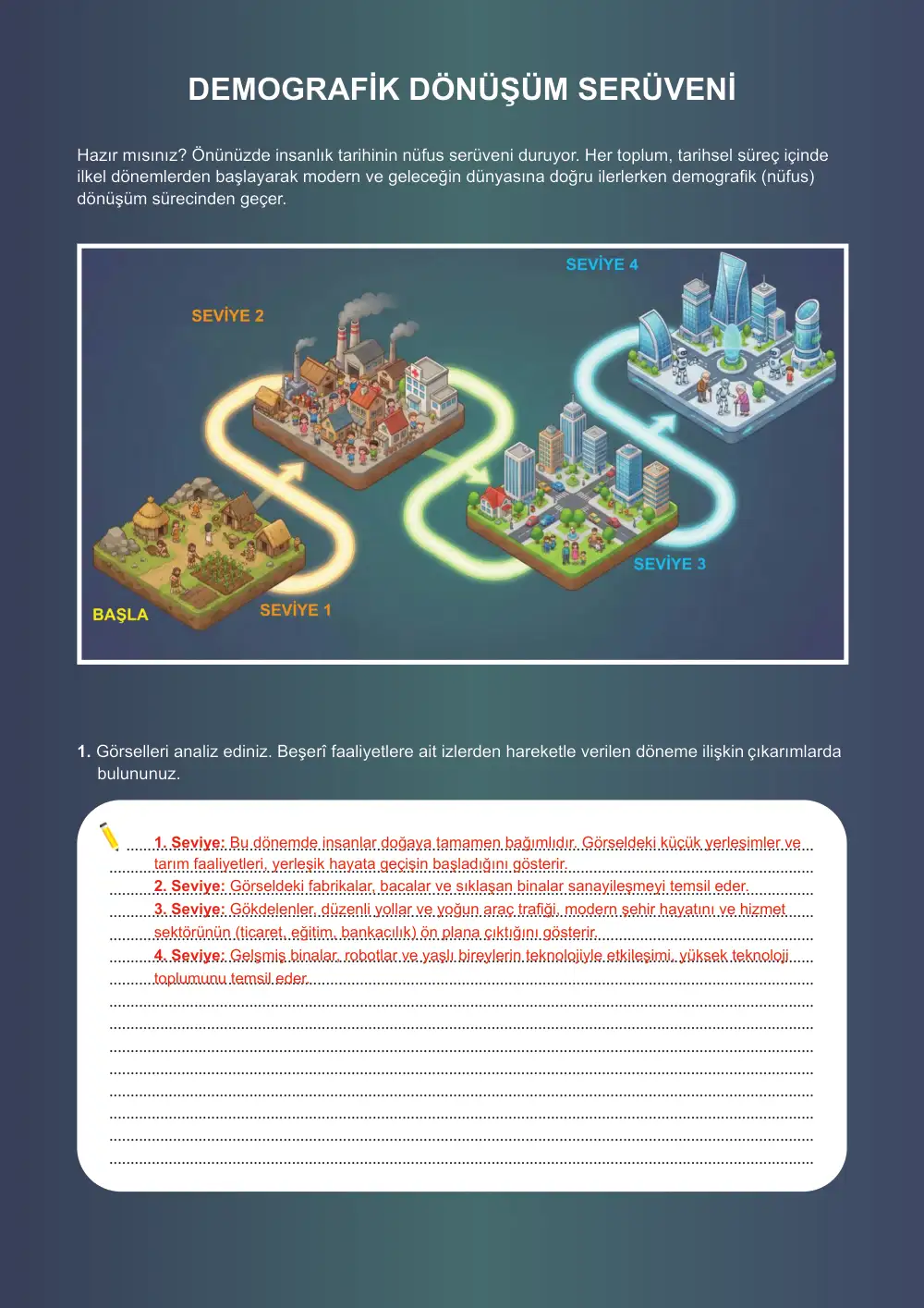 9. Sınıf Coğrafya Öğrenme Etkinlikleri Seti 1 (2025-2026) cevap anahtarı sayfa 19
