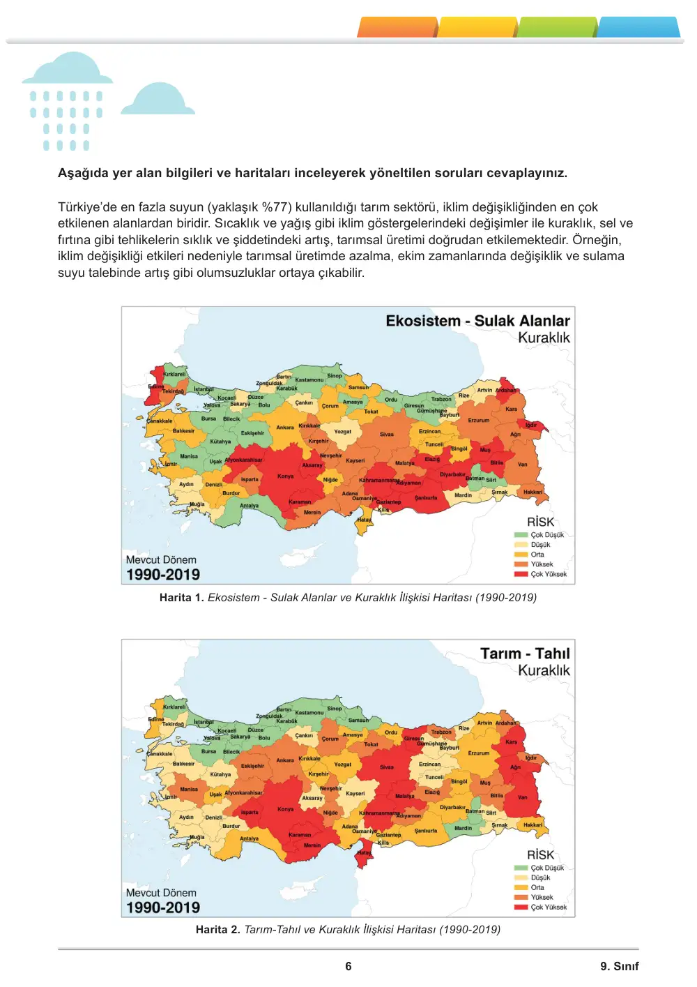 9. Sınıf Coğrafya Öğrenme Etkinlikleri Seti 1 (2025-2026) sayfa 7