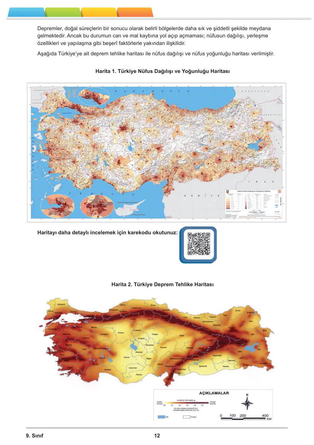 9. Sınıf Coğrafya Öğrenme Etkinlikleri Seti 2 (2025-2026) sayfa 14