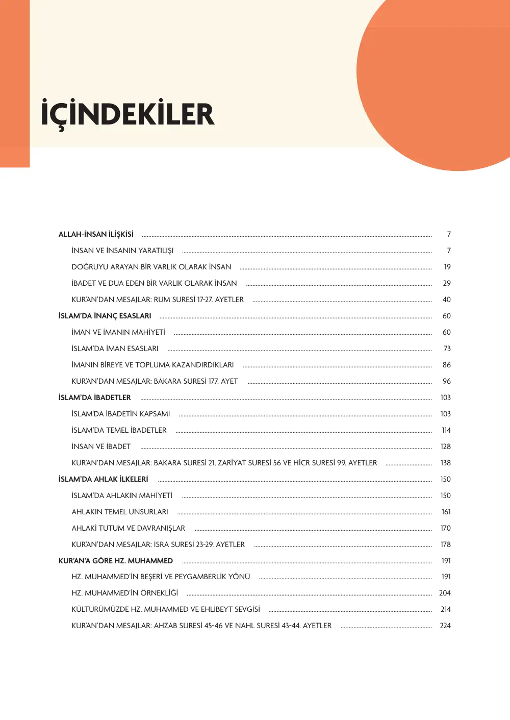 9. Sınıf Din Kültürü ve Ahlak Bilgisi Bireysel Öğrenme Etkinlikleri (2026-2027) sayfa 4