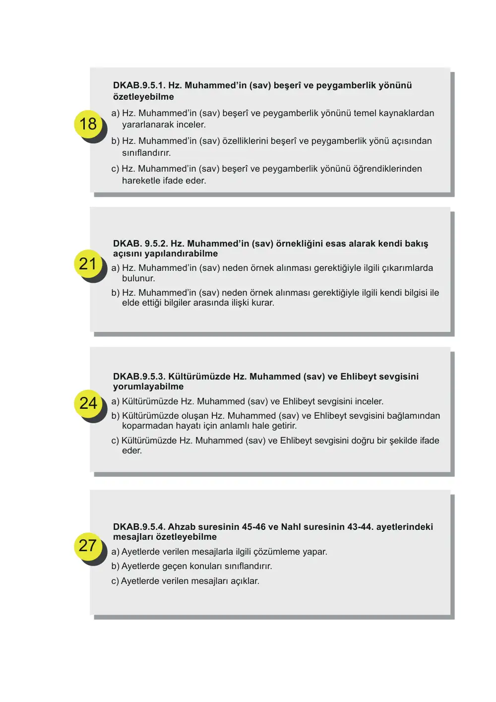 9. Sınıf Din Kültürü ve Ahlak Bilgisi Öğrenme Etkinlikleri Seti 2 (2025-2026) sayfa 3