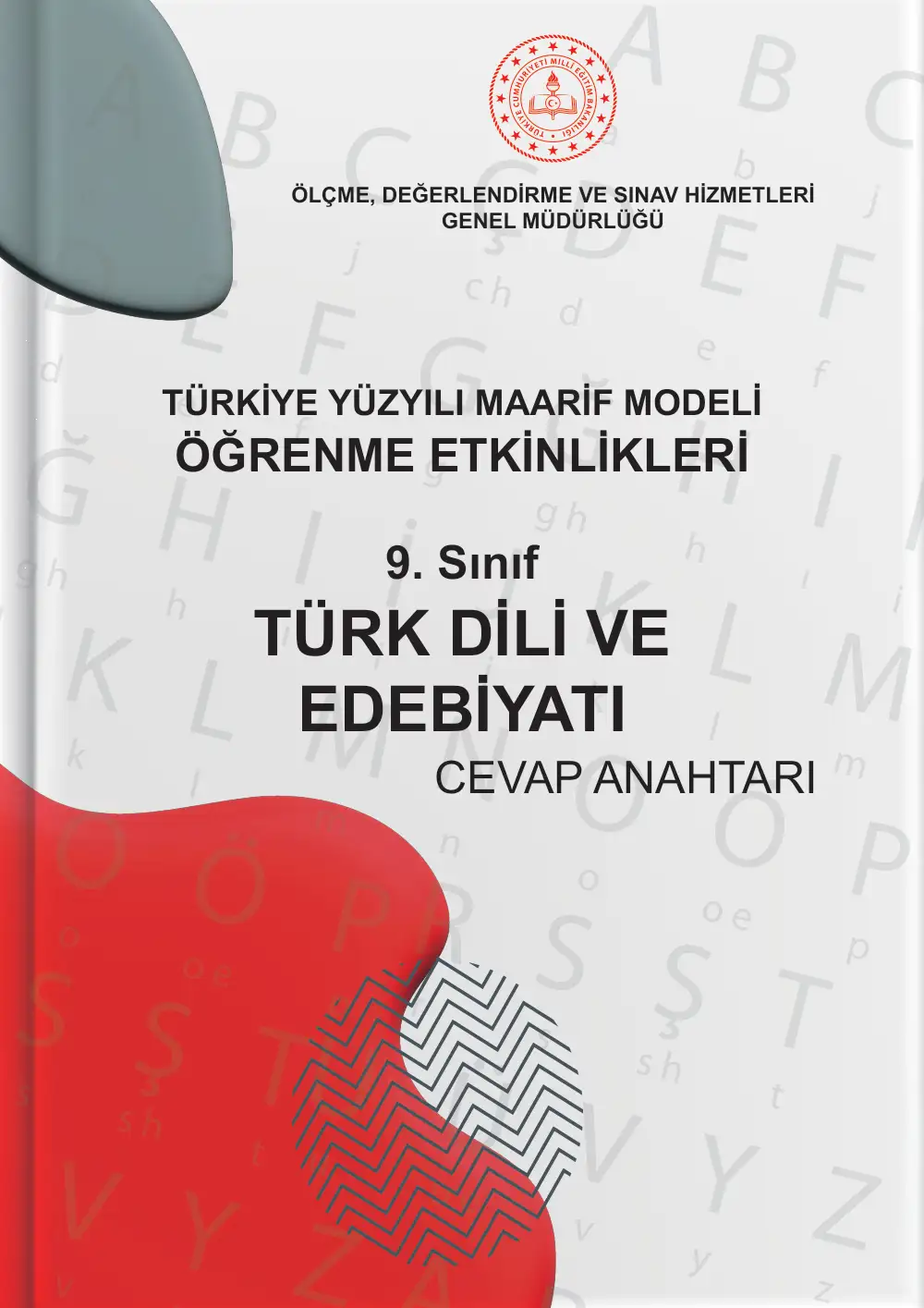 9. Sınıf Türk Dili ve Edebiyatı Öğrenme Etkinlikleri Seti 2 (2025-2026) cevap anahtarı sayfa 1