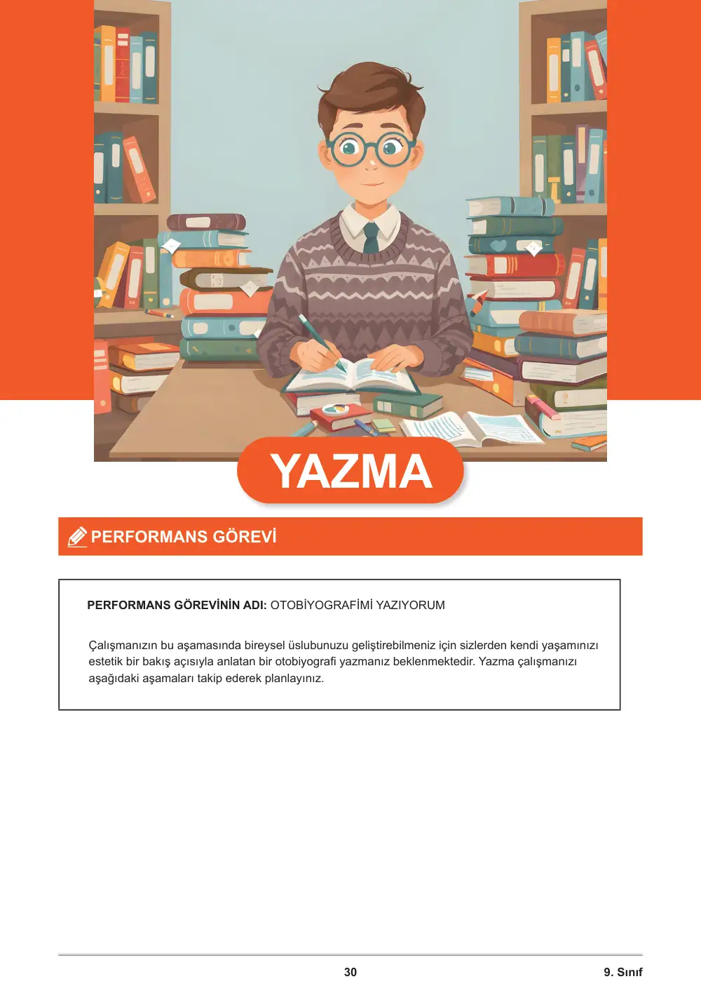 9. Sınıf Türk Dili ve Edebiyatı Öğrenme Etkinlikleri Seti 2 (2025-2026) sayfa 31
