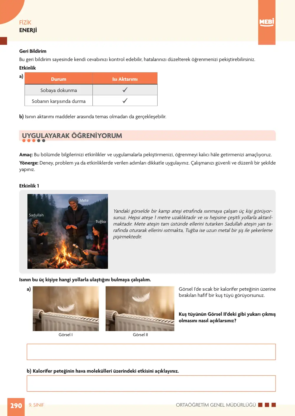 9. Sınıf Fizik Bireysel Öğrenme Etkinlikleri (2026-2027) sayfa 294