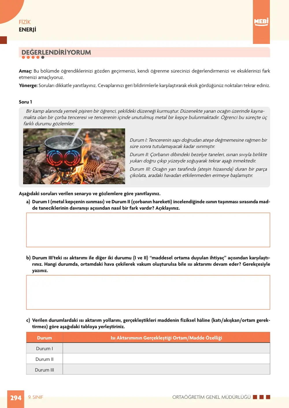 9. Sınıf Fizik Bireysel Öğrenme Etkinlikleri (2026-2027) sayfa 298