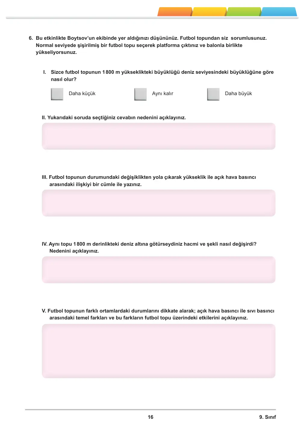 9. Sınıf Fizik Öğrenme Etkinlikleri Seti 1 (2025-2026) sayfa 17