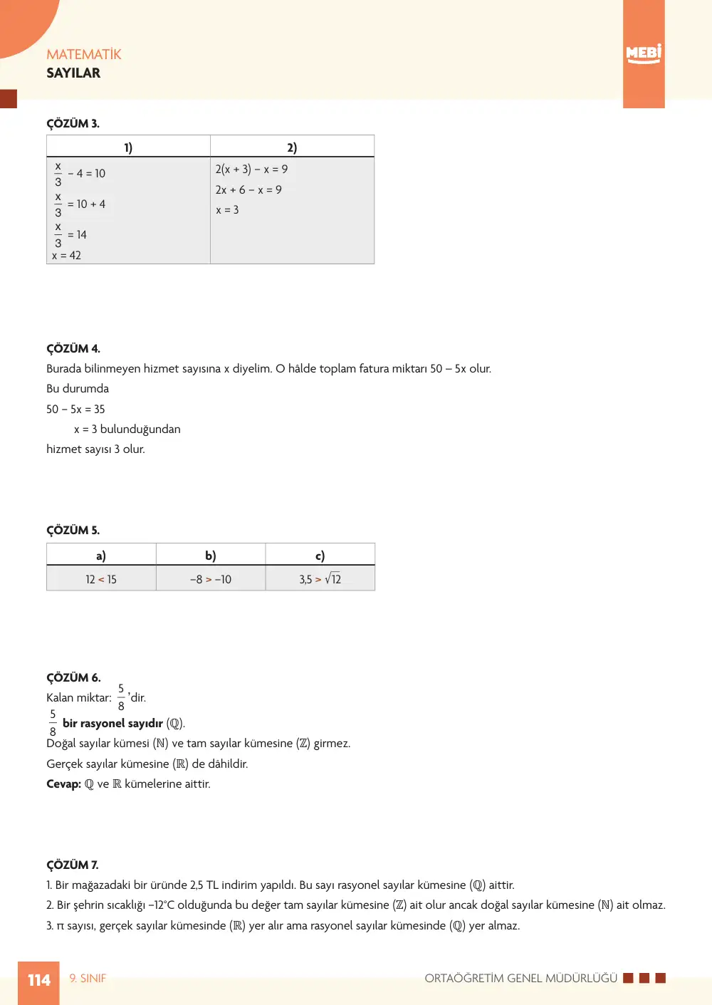 9. Sınıf Matematik Bireysel Öğrenme Etkinlikleri (2026-2027) sayfa 112