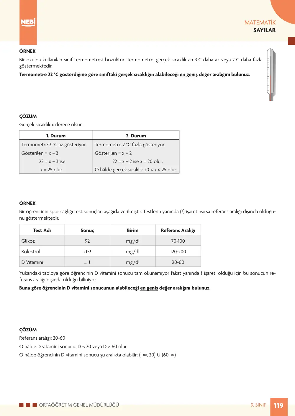9. Sınıf Matematik Bireysel Öğrenme Etkinlikleri (2026-2027) sayfa 117