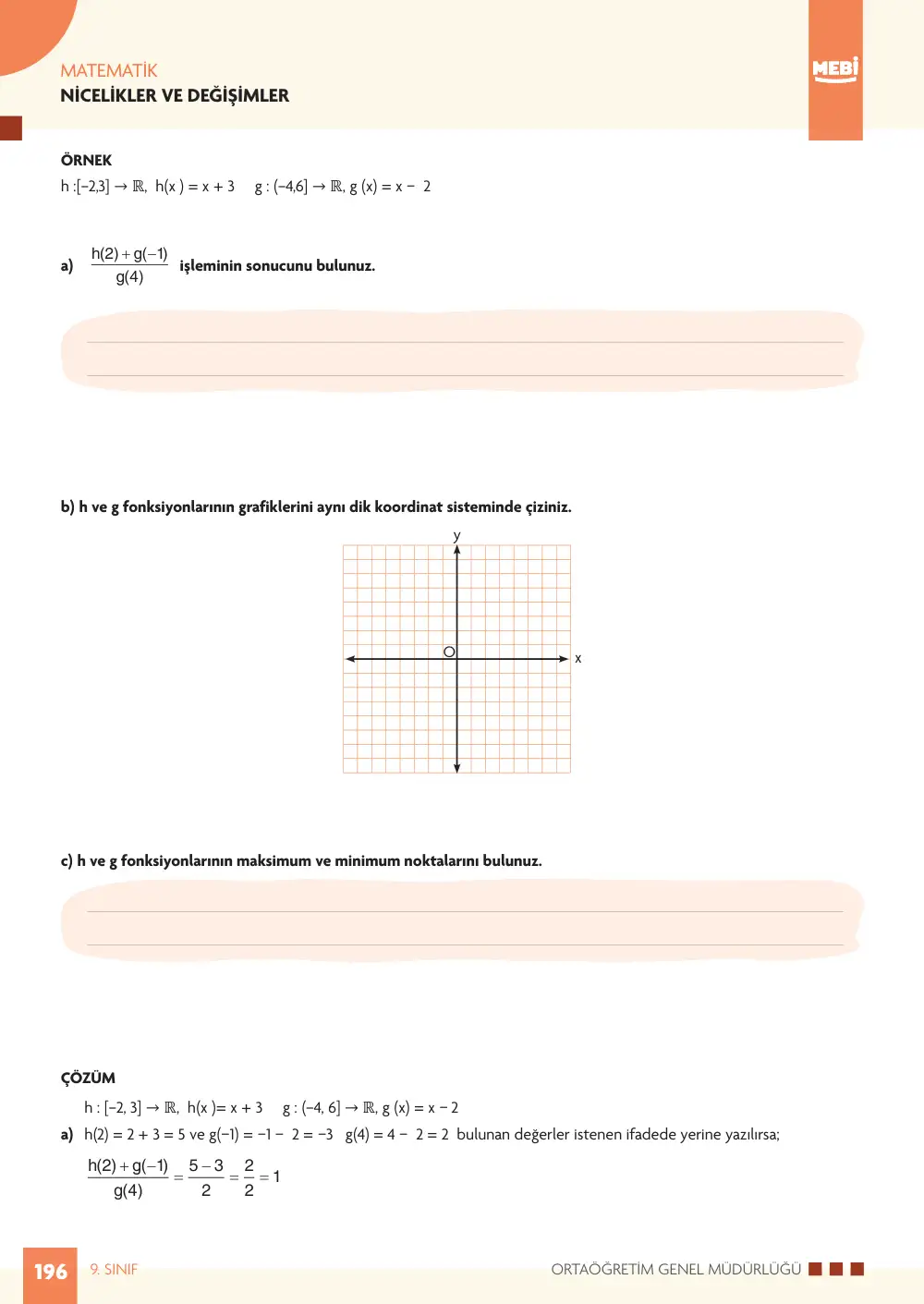 9. Sınıf Matematik Bireysel Öğrenme Etkinlikleri (2026-2027) sayfa 194