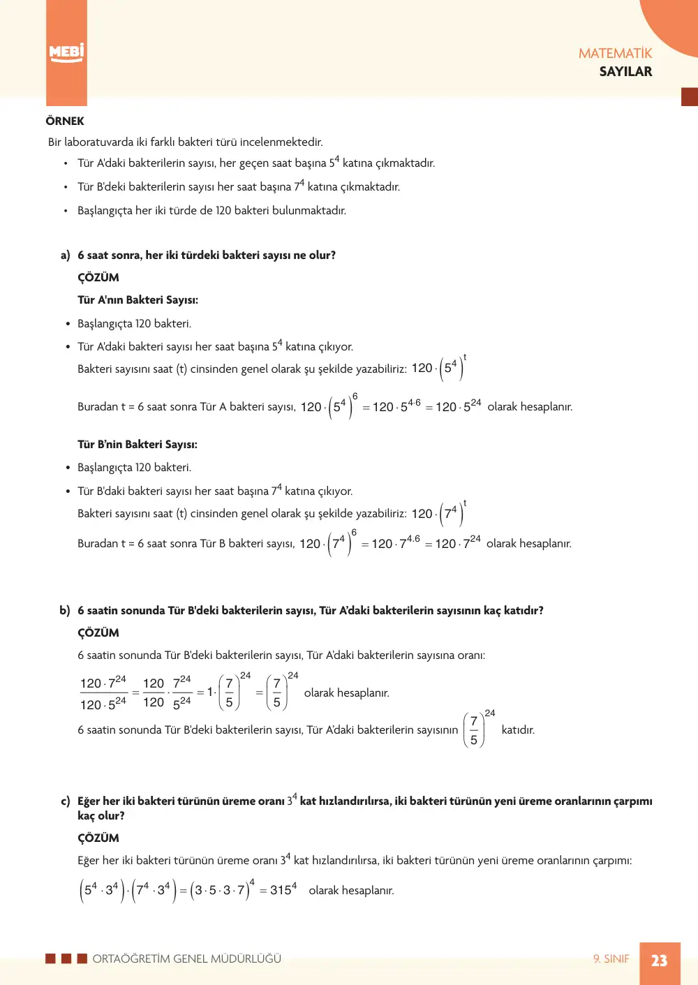 9. Sınıf Matematik Bireysel Öğrenme Etkinlikleri (2026-2027) sayfa 21