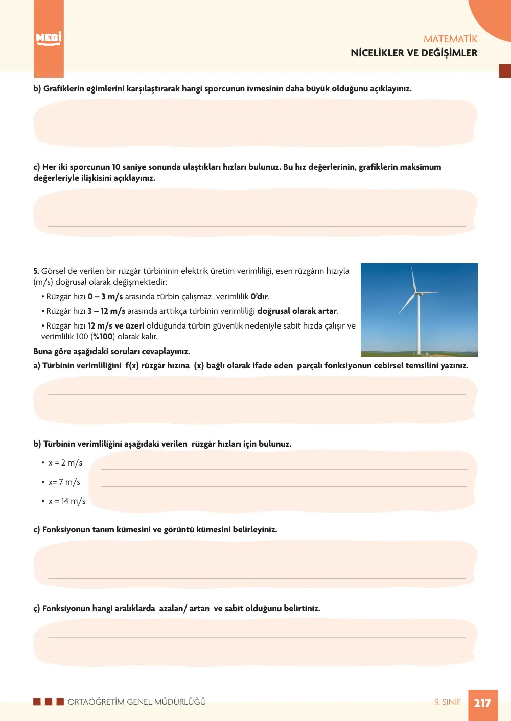 9. Sınıf Matematik Bireysel Öğrenme Etkinlikleri (2026-2027) sayfa 215