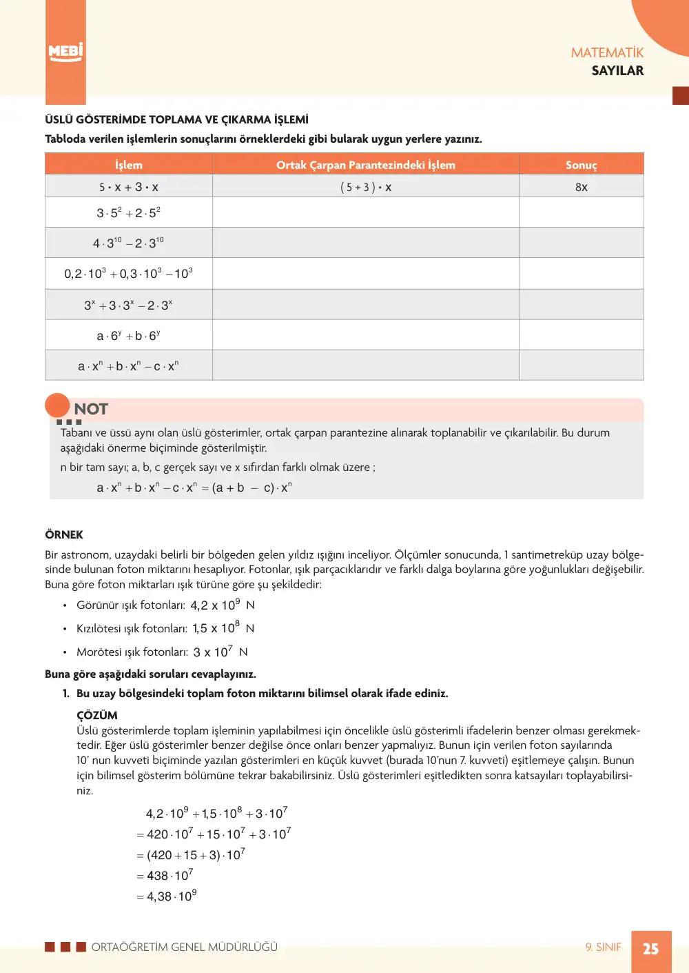9. Sınıf Matematik Bireysel Öğrenme Etkinlikleri (2026-2027) sayfa 23