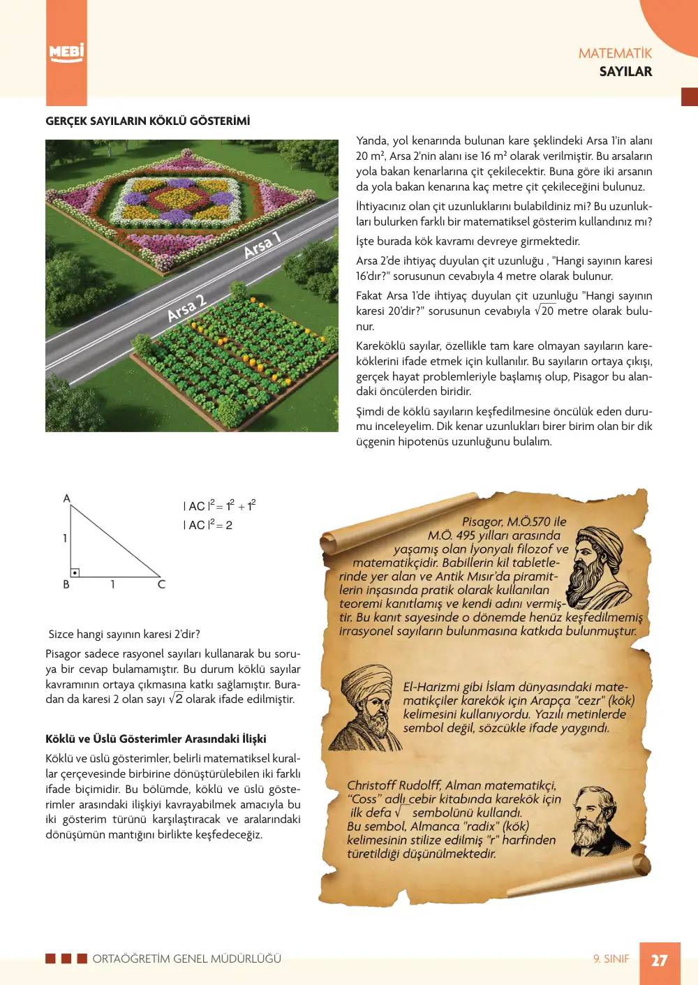 9. Sınıf Matematik Bireysel Öğrenme Etkinlikleri (2026-2027) sayfa 25