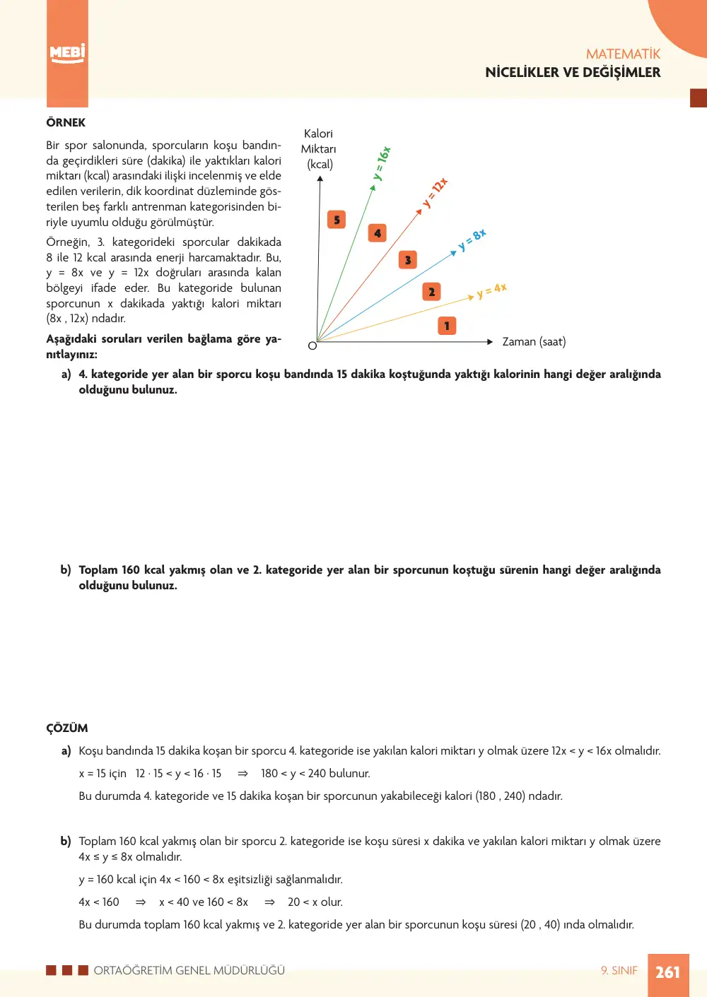 9. Sınıf Matematik Bireysel Öğrenme Etkinlikleri (2026-2027) sayfa 259