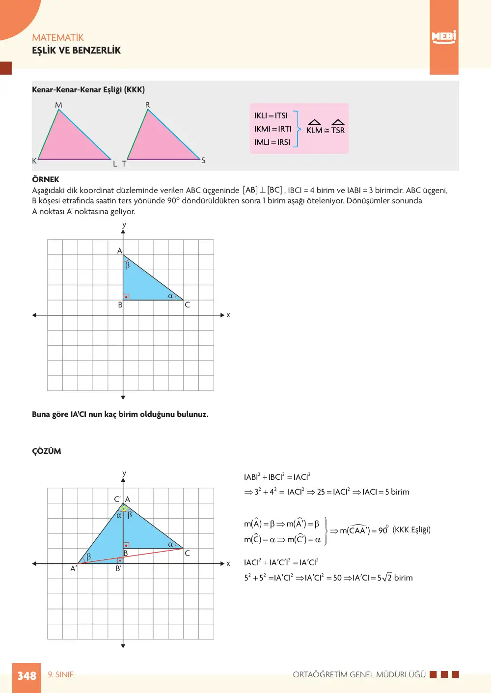9. Sınıf Matematik Bireysel Öğrenme Etkinlikleri (2026-2027) sayfa 346