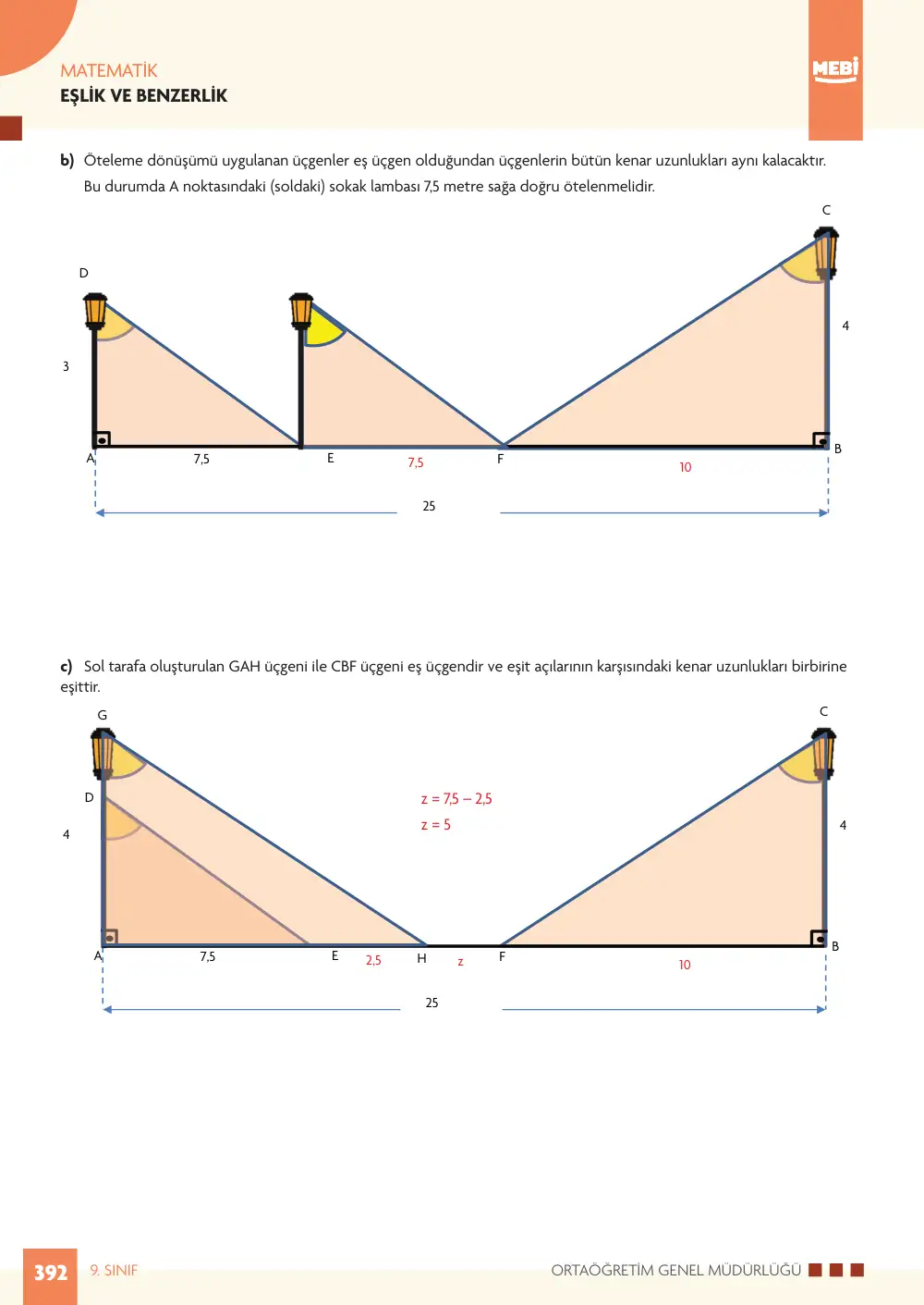 9. Sınıf Matematik Bireysel Öğrenme Etkinlikleri (2026-2027) sayfa 390