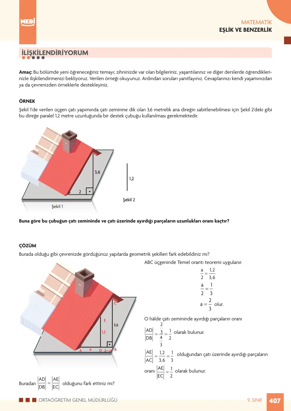 9. Sınıf Matematik Bireysel Öğrenme Etkinlikleri (2026-2027) sayfa 405