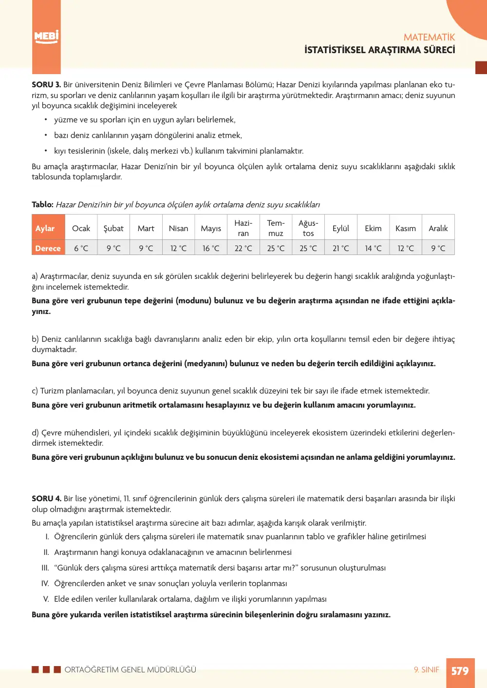 9. Sınıf Matematik Bireysel Öğrenme Etkinlikleri (2026-2027) sayfa 577