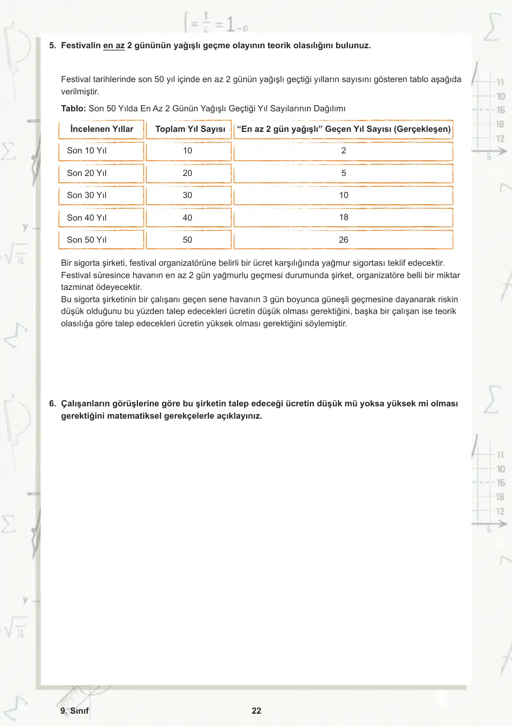 9. Sınıf Matematik Öğrenme Etkinlikleri Seti 2 (2025-2026) sayfa 23