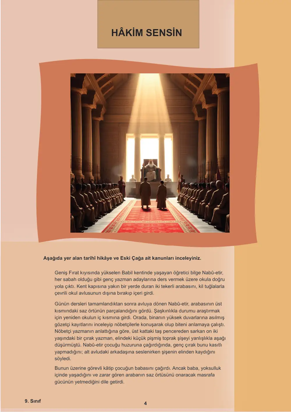 9. Sınıf Tarih Öğrenme Etkinlikleri Seti 1 (2025-2026) cevap anahtarı sayfa 5