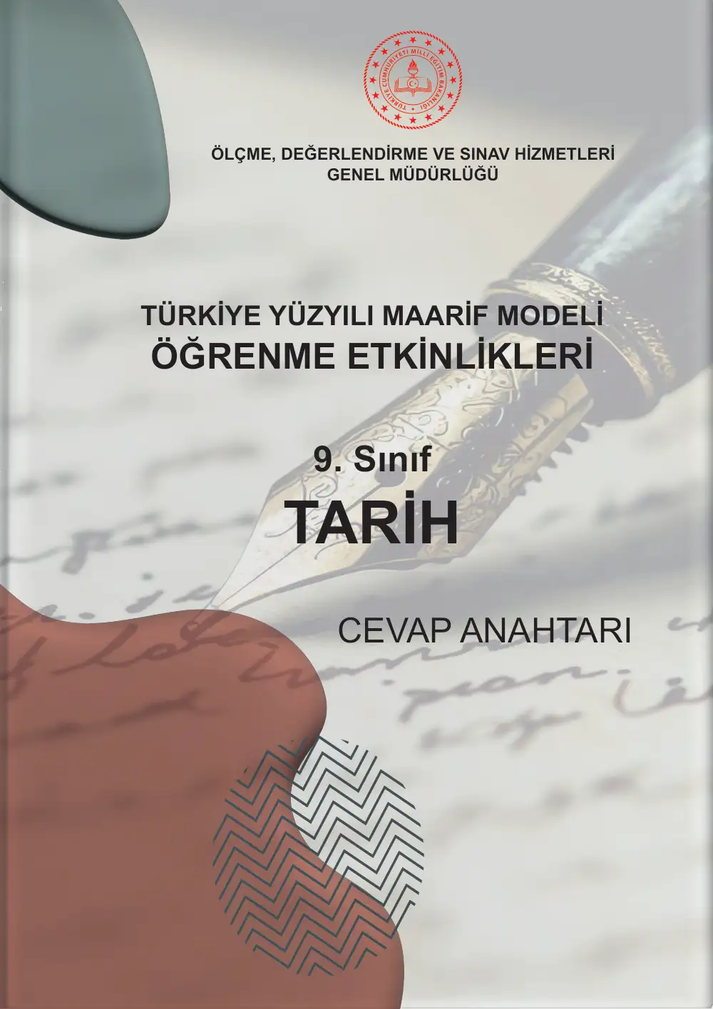 9. Sınıf Tarih Öğrenme Etkinlikleri Seti 2 (2025-2026) cevap anahtarı sayfa 1