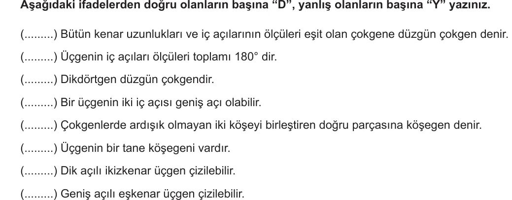 MEB sorusu