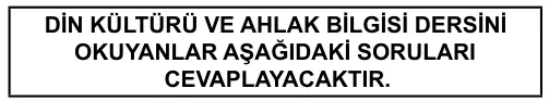 5. Sınıf Sosyal Bilgiler 2015 İOKBS Bursluluk Sınavı 20. Soru görseli (2/2)