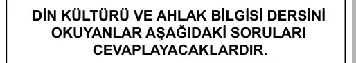 6. Sınıf Sosyal Bilgiler 2015 İOKBS Bursluluk Sınavı 20. Soru görseli (2/2)