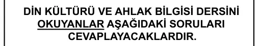 6. Sınıf Sosyal Bilgiler 2016 İOKBS Bursluluk Sınavı 20. Soru görseli (2/2)
