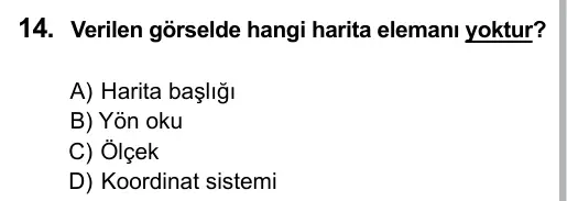 9, 10, 11. Sınıf Sosyal Bilgiler 2019 İOKBS Bursluluk Sınavı 14. Soru görseli