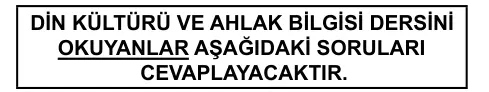 5. Sınıf Sosyal Bilgiler 2022 İOKBS Bursluluk Sınavı 20. Soru görseli (2/2)