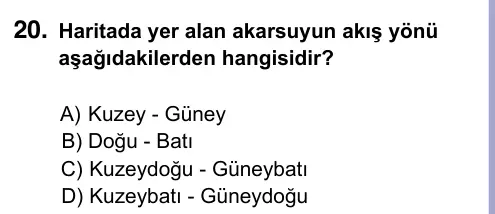 9, 10, 11. Sınıf Sosyal Bilgiler 2023 İOKBS Bursluluk Sınavı 20. Soru görseli (1/2)