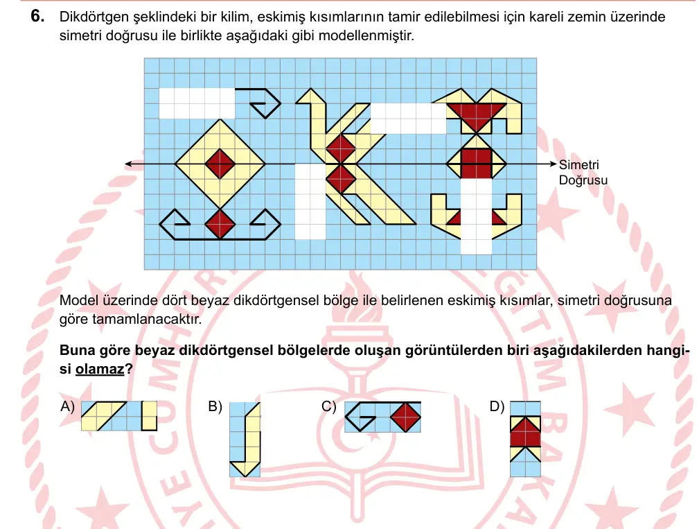 LGS 2024 Sayısal Matematik 6. Soru görseli