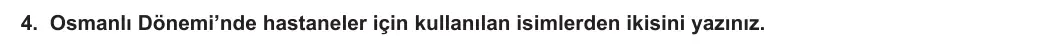12. Sınıf Din Kültürü ve Ahlak Bilgisi 2023-2024 1. Dönem 1. Yazılı 1. Bölüm 4. Soru görseli