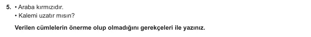 10. Sınıf Felsefe 2023-2024 1. Dönem 1. Yazılı 1. Bölüm 5. Soru görseli