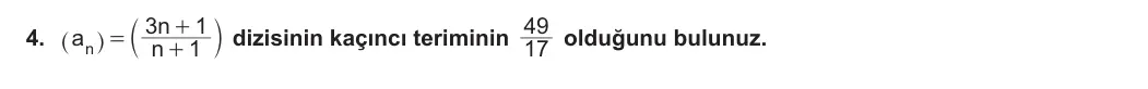 12. Sınıf Matematik 2023-2024 1. Dönem 1. Yazılı 1. Bölüm 4. Soru görseli