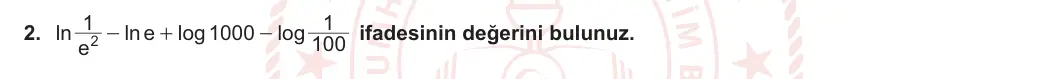12. Sınıf Matematik 2023-2024 1. Dönem 1. Yazılı 4. Bölüm 2. Soru görseli