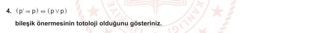 9. Sınıf Matematik 2023-2024 1. Dönem 1. Yazılı 3. Bölüm 4. Soru görseli (1/2)