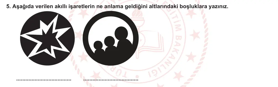 7. Sınıf Sosyal Bilgiler 2023-2024 1. Dönem 1. Yazılı 1. Bölüm 5. Soru görseli