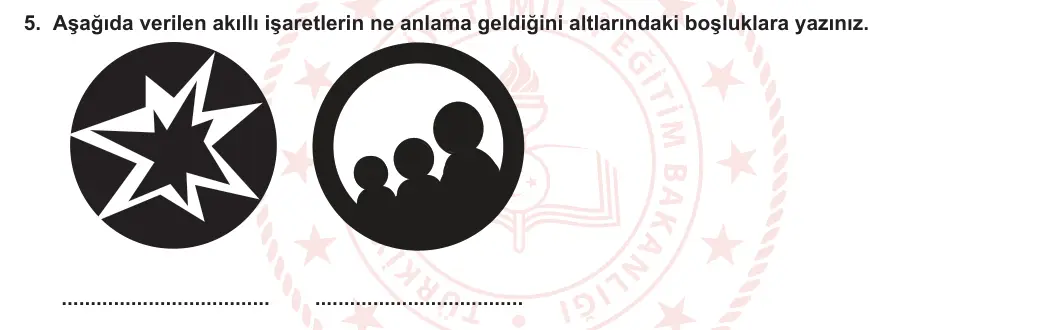 7. Sınıf Sosyal Bilgiler 2023-2024 1. Dönem 1. Yazılı 2. Bölüm 5. Soru görseli