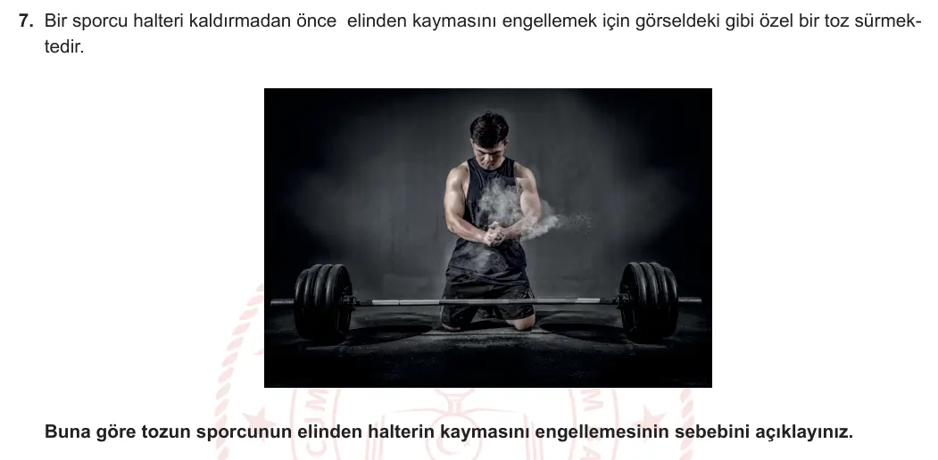 5. Sınıf Fen Bilimleri 2023-2024 1. Dönem 2. Yazılı 1. Bölüm 7. Soru görseli